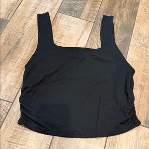 Black Women's Crop Top